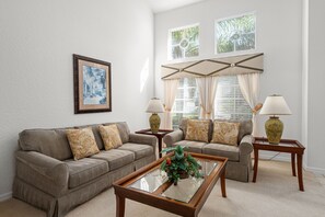 Smart TV, DVD player, table football, toys