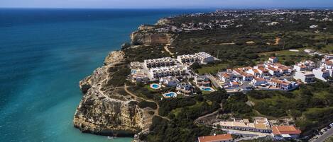 منظر من الجو على ارتفاع عالٍ