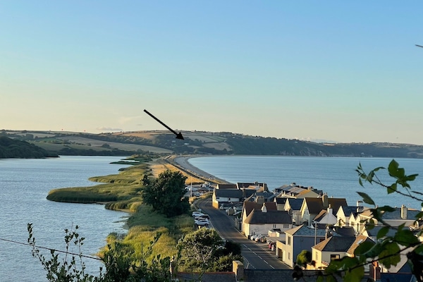 Coleridge Lodge is here - Torcross in the foreground