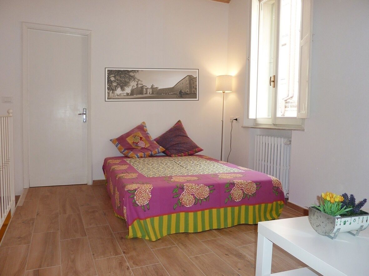 newly renovated apartment in the historic medieval center of Ferrara