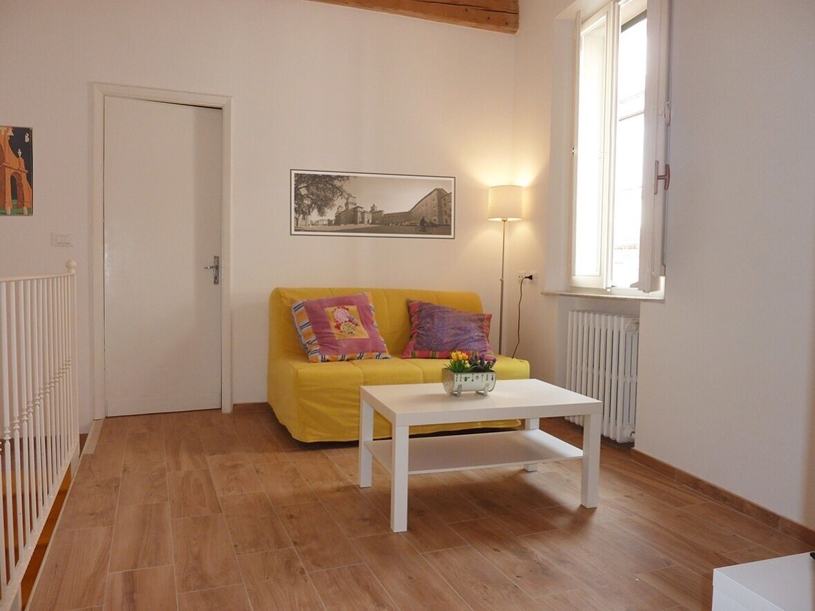 newly renovated apartment in the historic medieval center of Ferrara