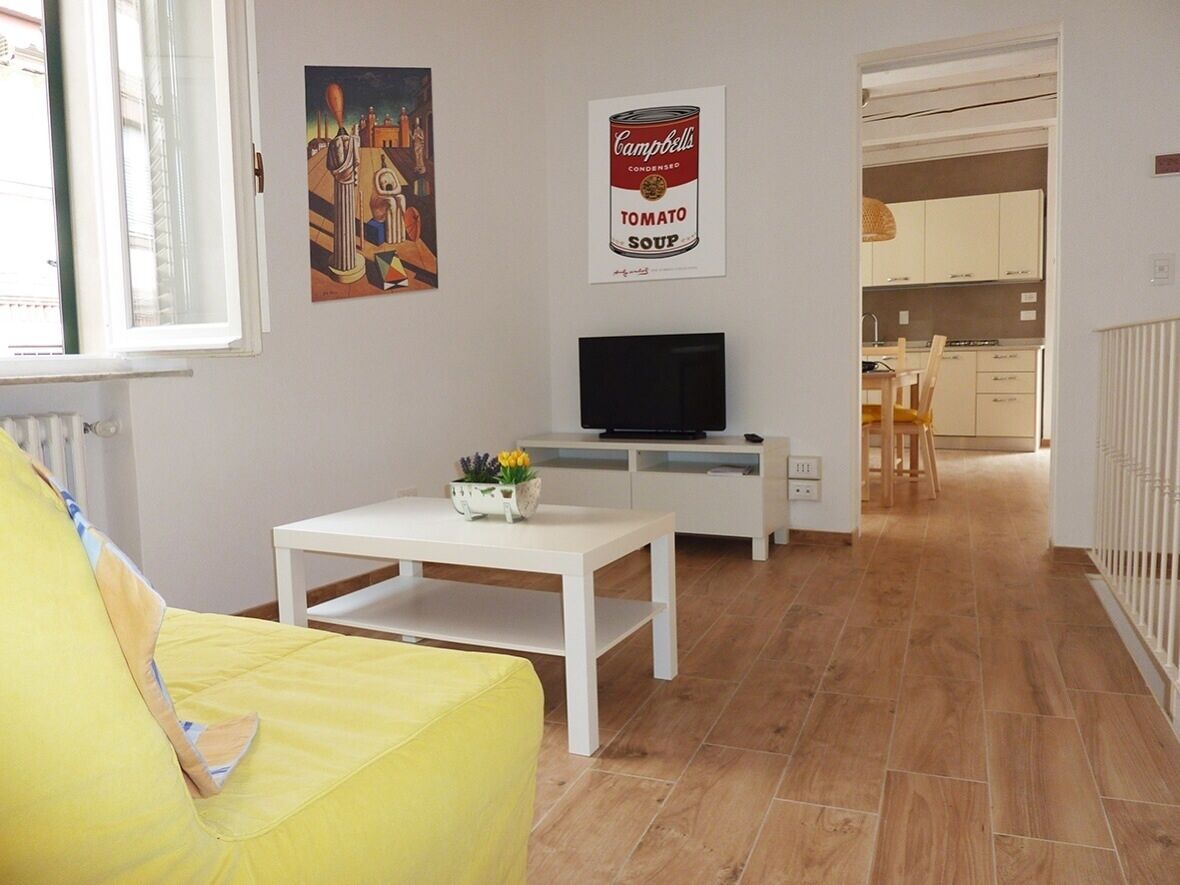 newly renovated apartment in the historic medieval center of Ferrara