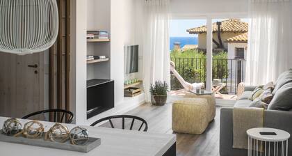 Apartment for families close to the beach.