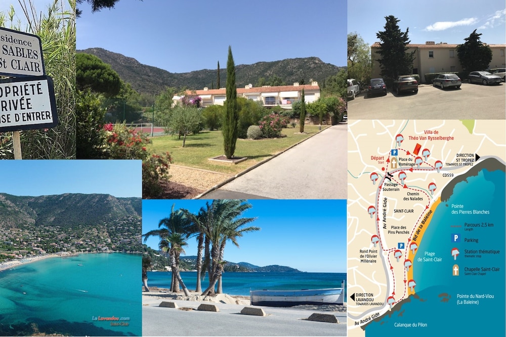 JOLI STUDIO ST CLAIR BEACH LE LAVANDOU
