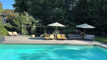 Udendørs pool, opvarmet pool