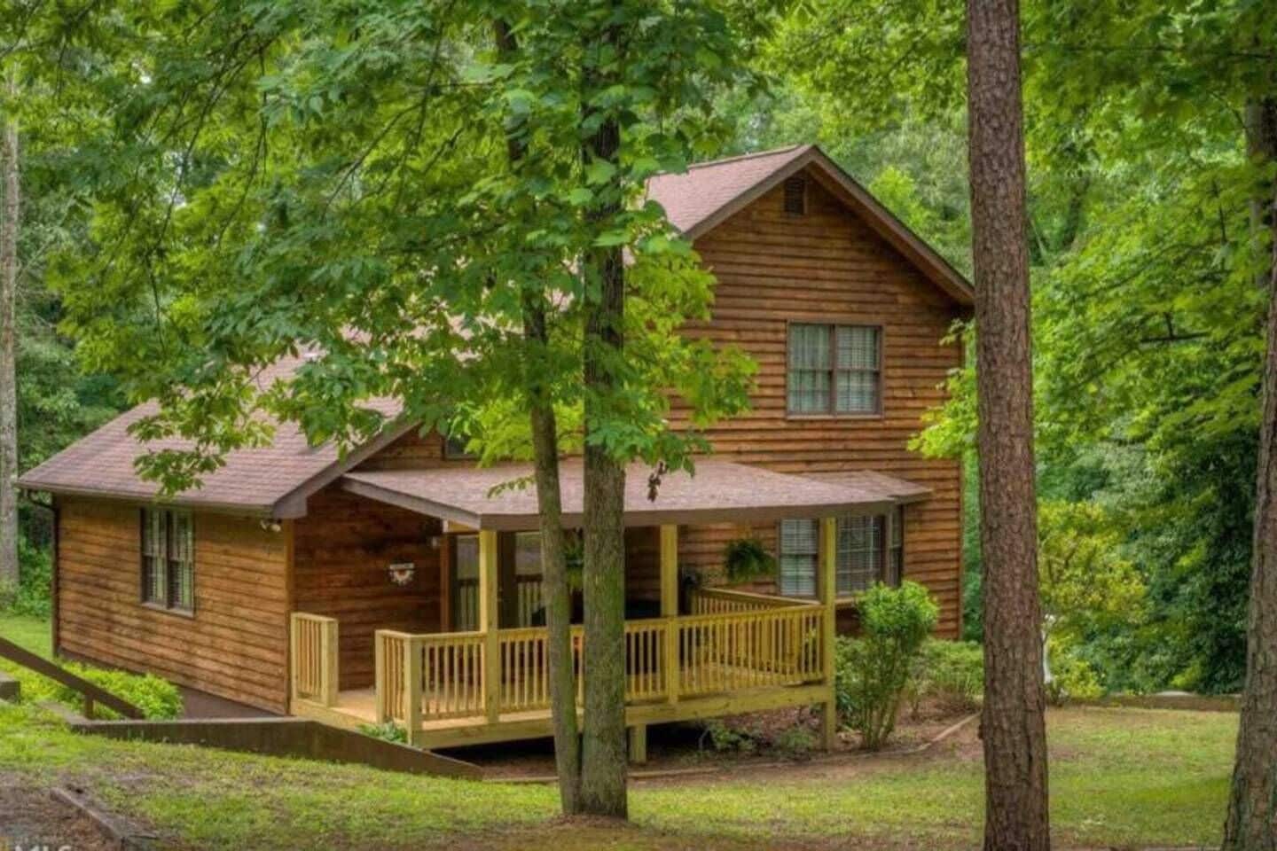 There's a Cabin in a Valley - Blue Ridge Mountains, Ellijay, GA