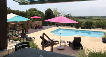 Villa With Large Pool And Stunning Views In Picturesque Margon Village