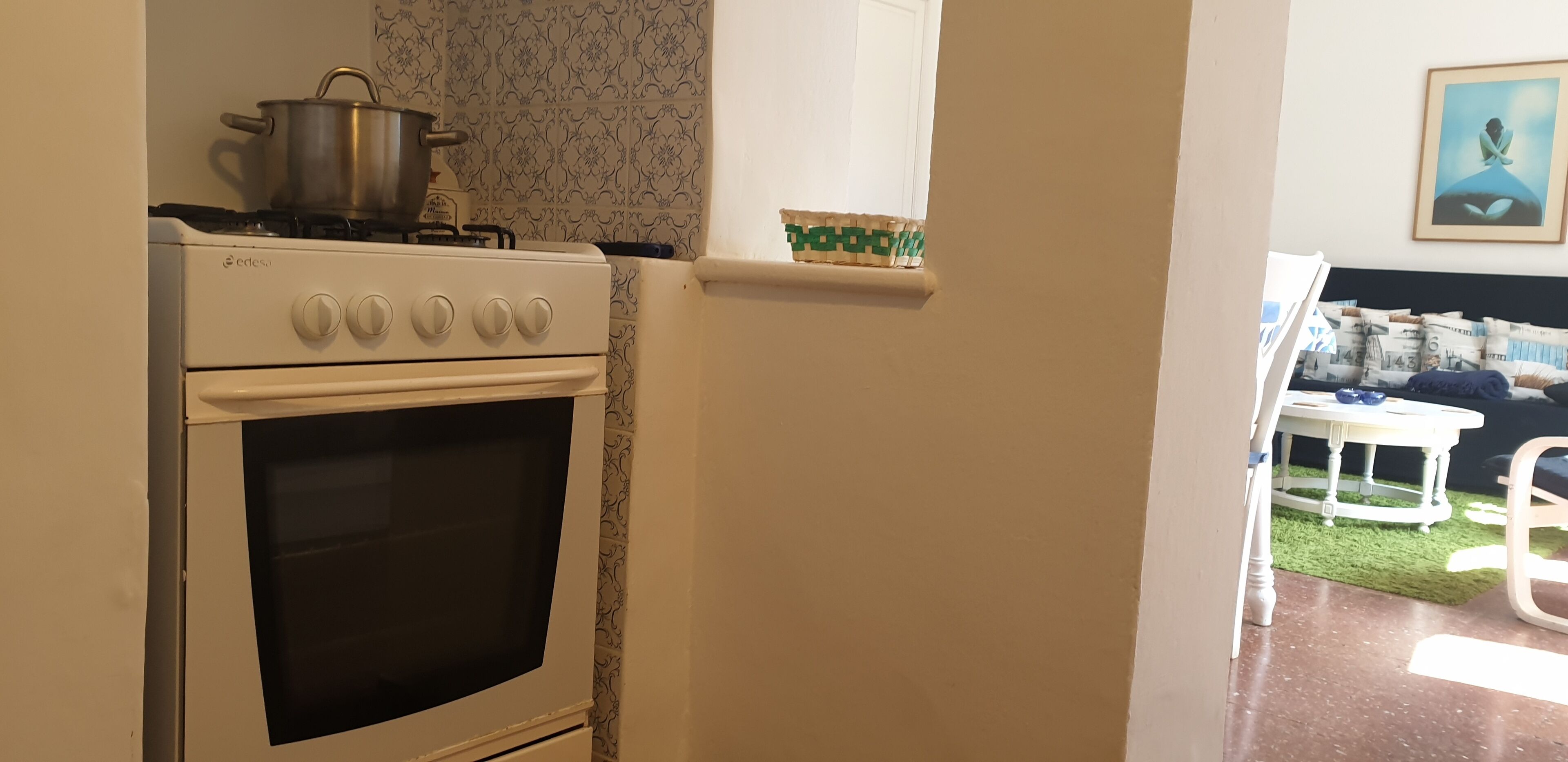 House with garden at 30 meter from the sand beach of La Fosca. 