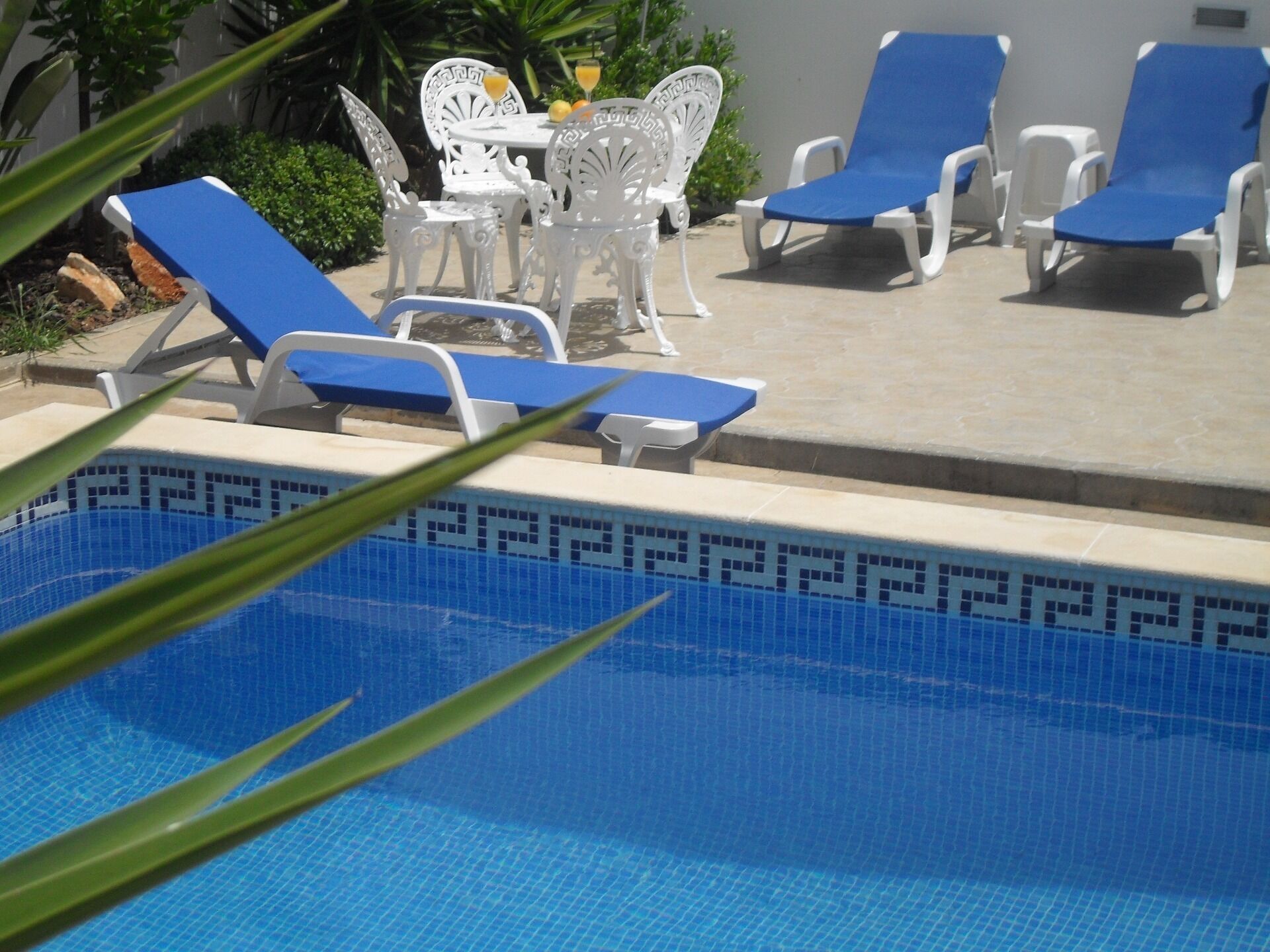 Relax by the Pool.