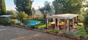 Outdoor pool - Tuscan villa pool spa Siena Montepulciano Perugia Pienza Florence 2 hours from Rome (Cetona)