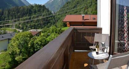 Newly renovated with spectacular views and skiing from October till May.