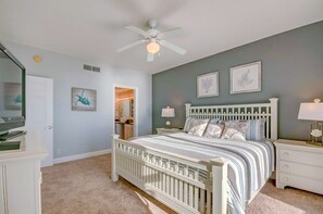 2 bedrooms, iron/ironing board, travel cot, free WiFi