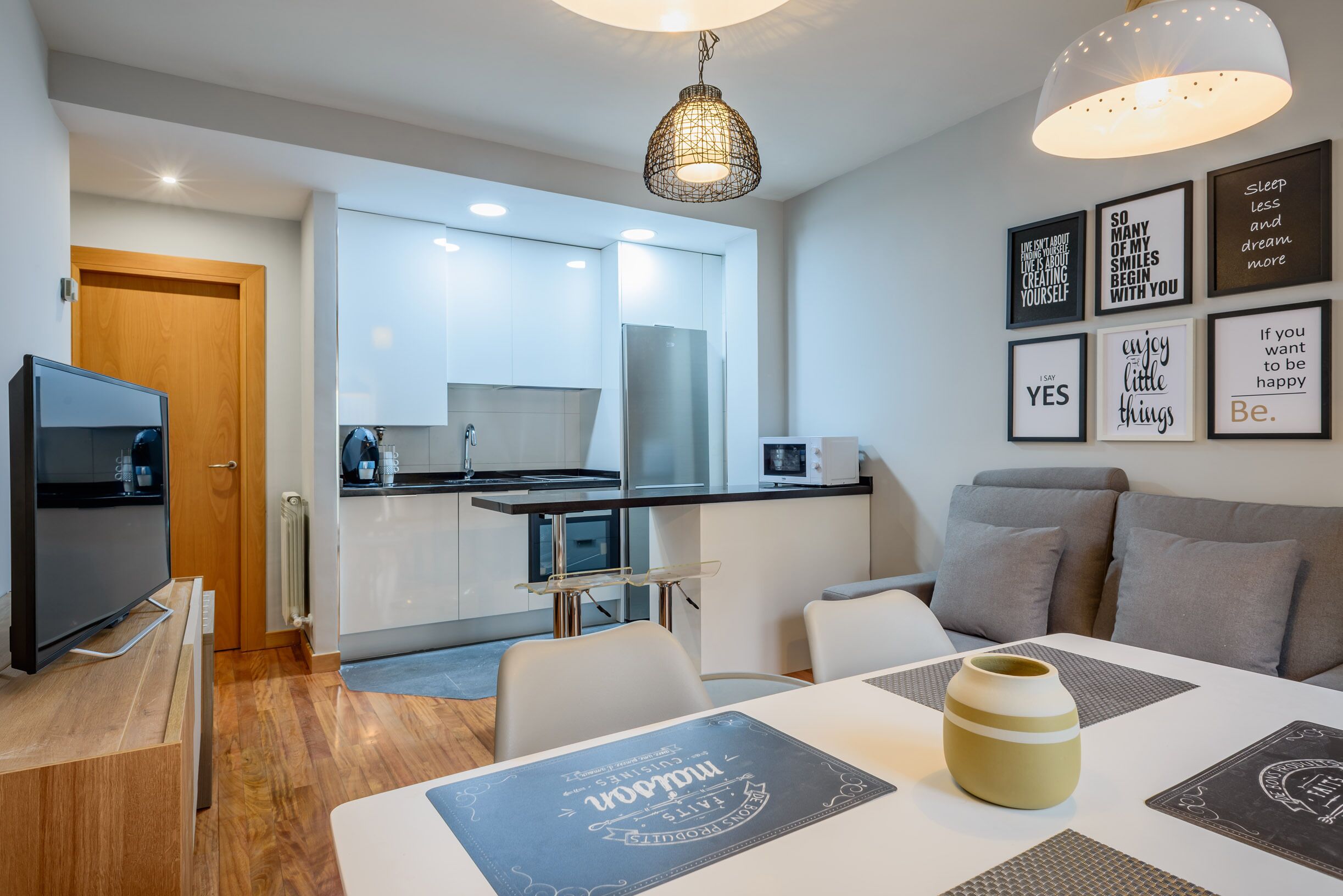 Apartamento para 2, céntrico y con parking