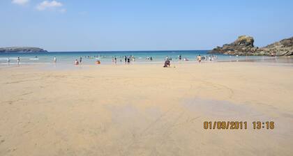 A Delightful 19. Jahrhundert Beamed Cottage In Trevone Bay, 3 Minuten vom Strand entfernt