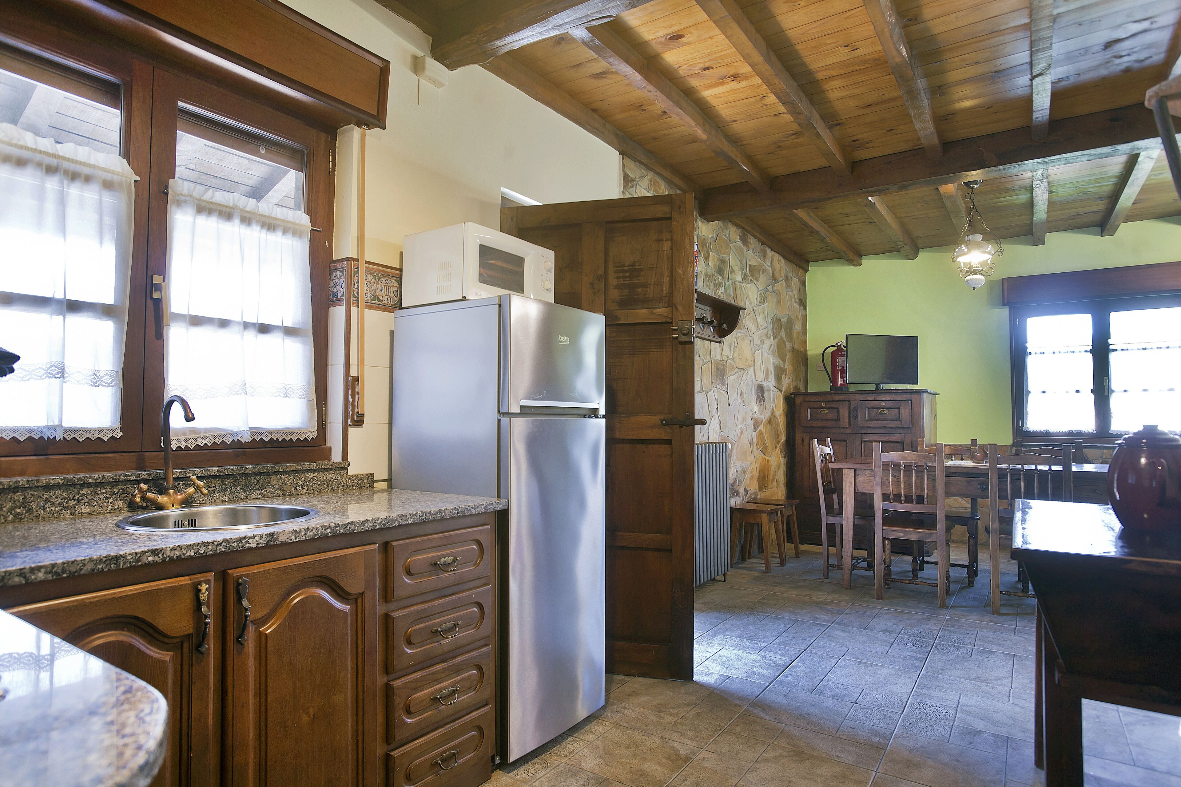 San Martin Rural Apartments. Ramón de María House Climatized pool.