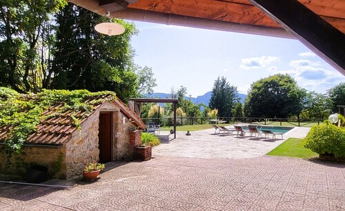 Privat Ferienhaus mit eigenem Pool,herrliche Aussicht und in der Nähe von Barga!