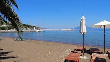 In Strandnähe, Liegestühle