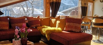 シャモニーの魅力的なシャレー