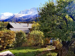 Property grounds - Charming house with views completely refurbished, decor is neat and warm, (Les Houches)