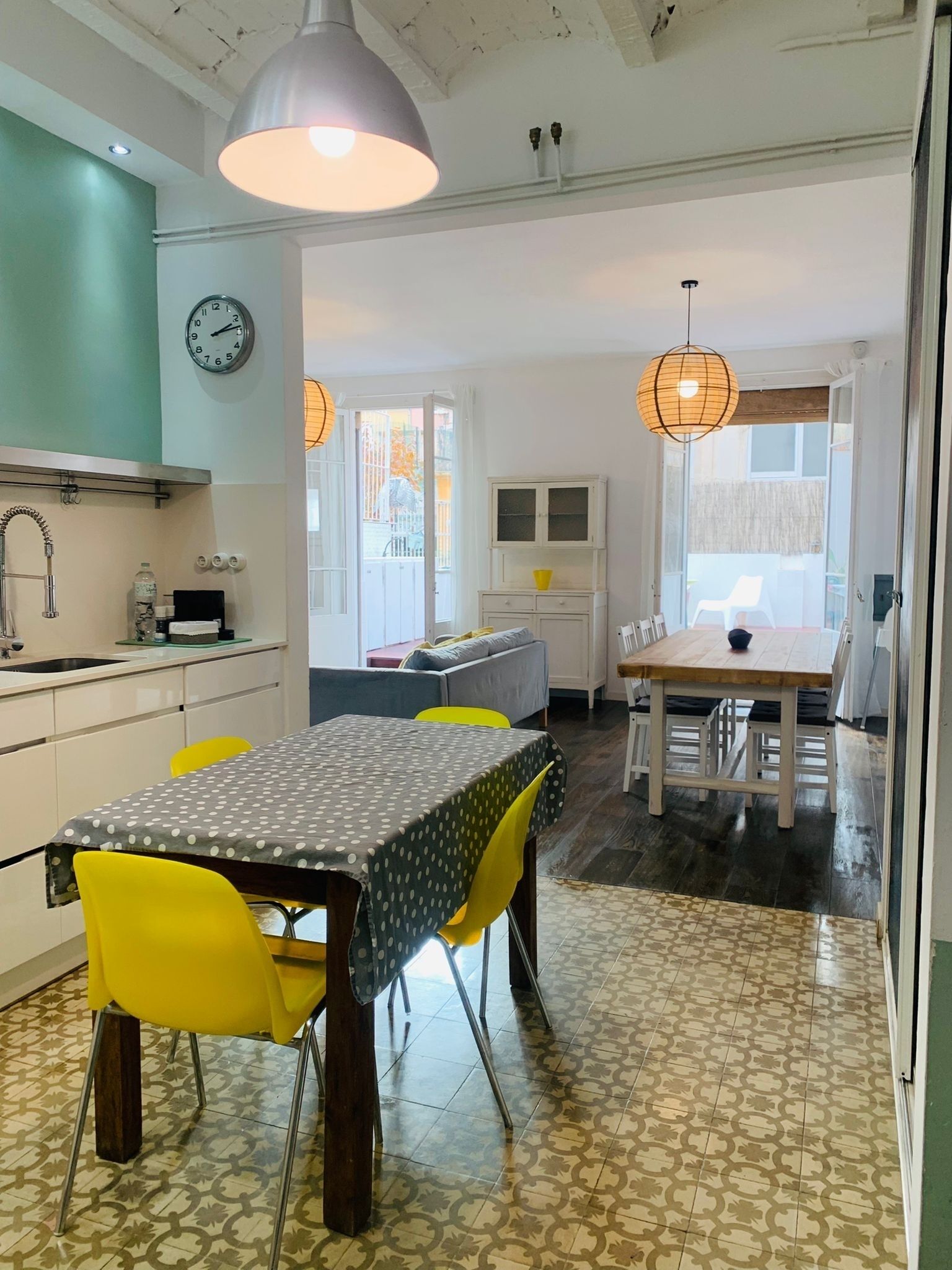 Family Friendy flat of 120 m2 and a big terrace in the typical Gracia district