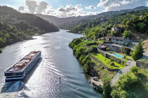 Maison le long du fleuve Douro w / accès privé à la rivière