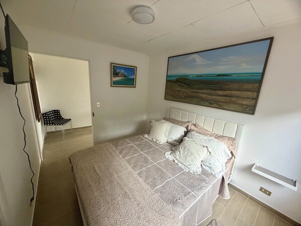 1 bedroom, iron/ironing board, free WiFi, bed sheets