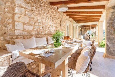 At 10 Minutes DRIVE from Sitges: Casa de Piedra: Luxury, Nature, and Exclusivity