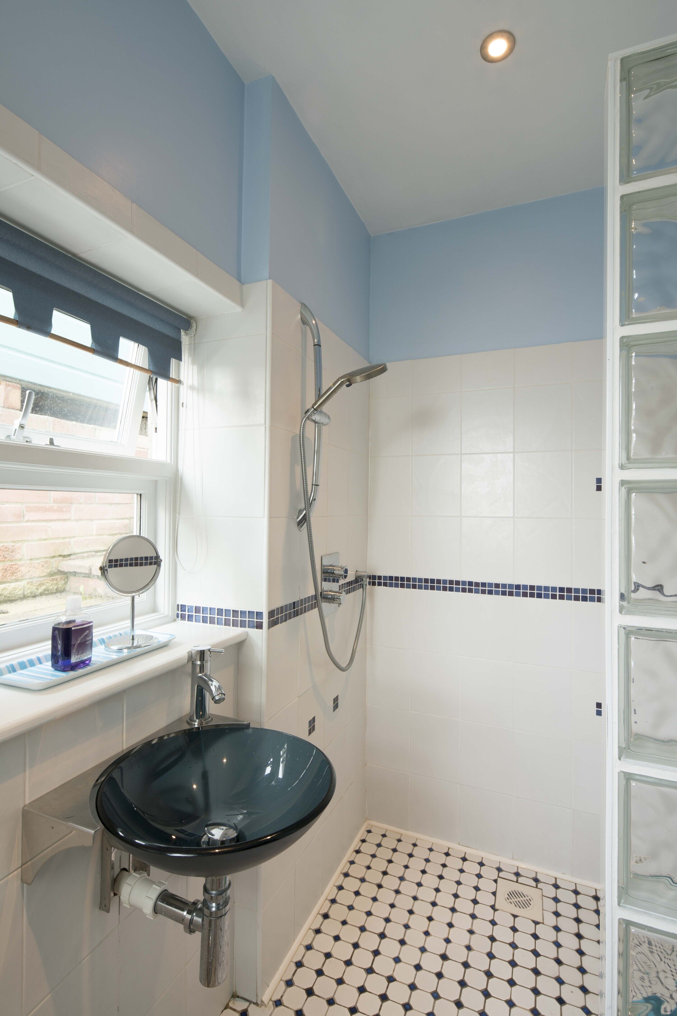 Downstairs wet room