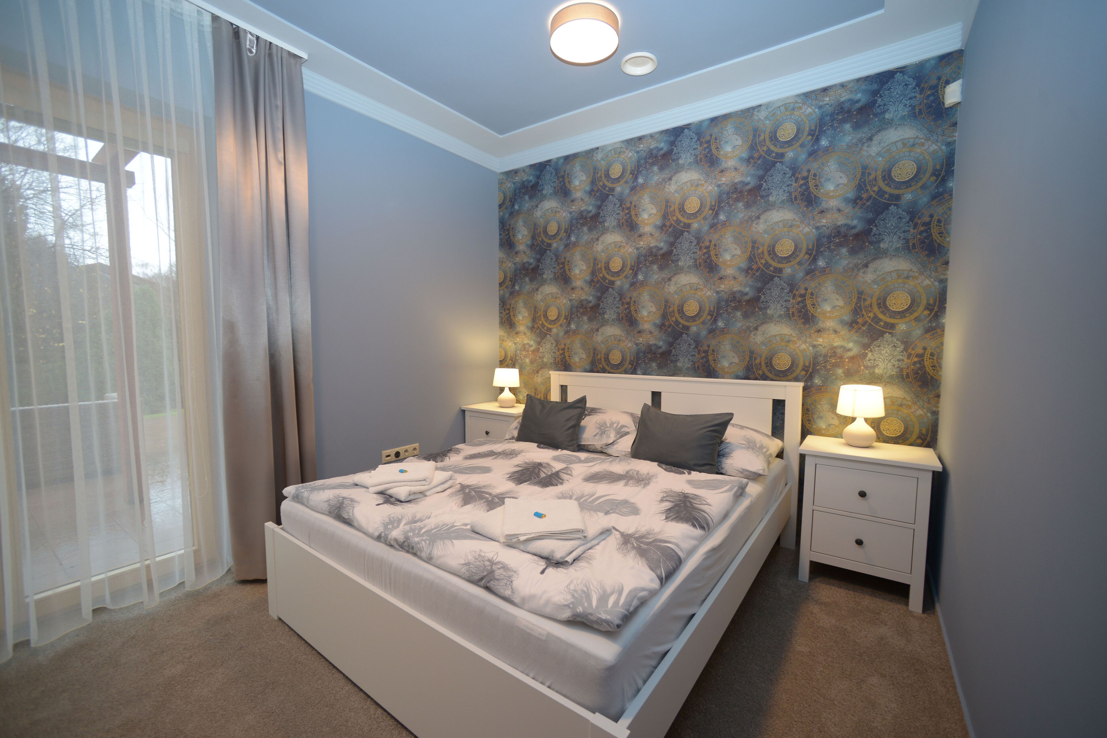 5 bedrooms, in-room safe, soundproofing, iron/ironing board