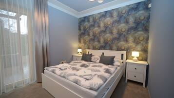 5 bedrooms, in-room safe, soundproofing, iron/ironing board