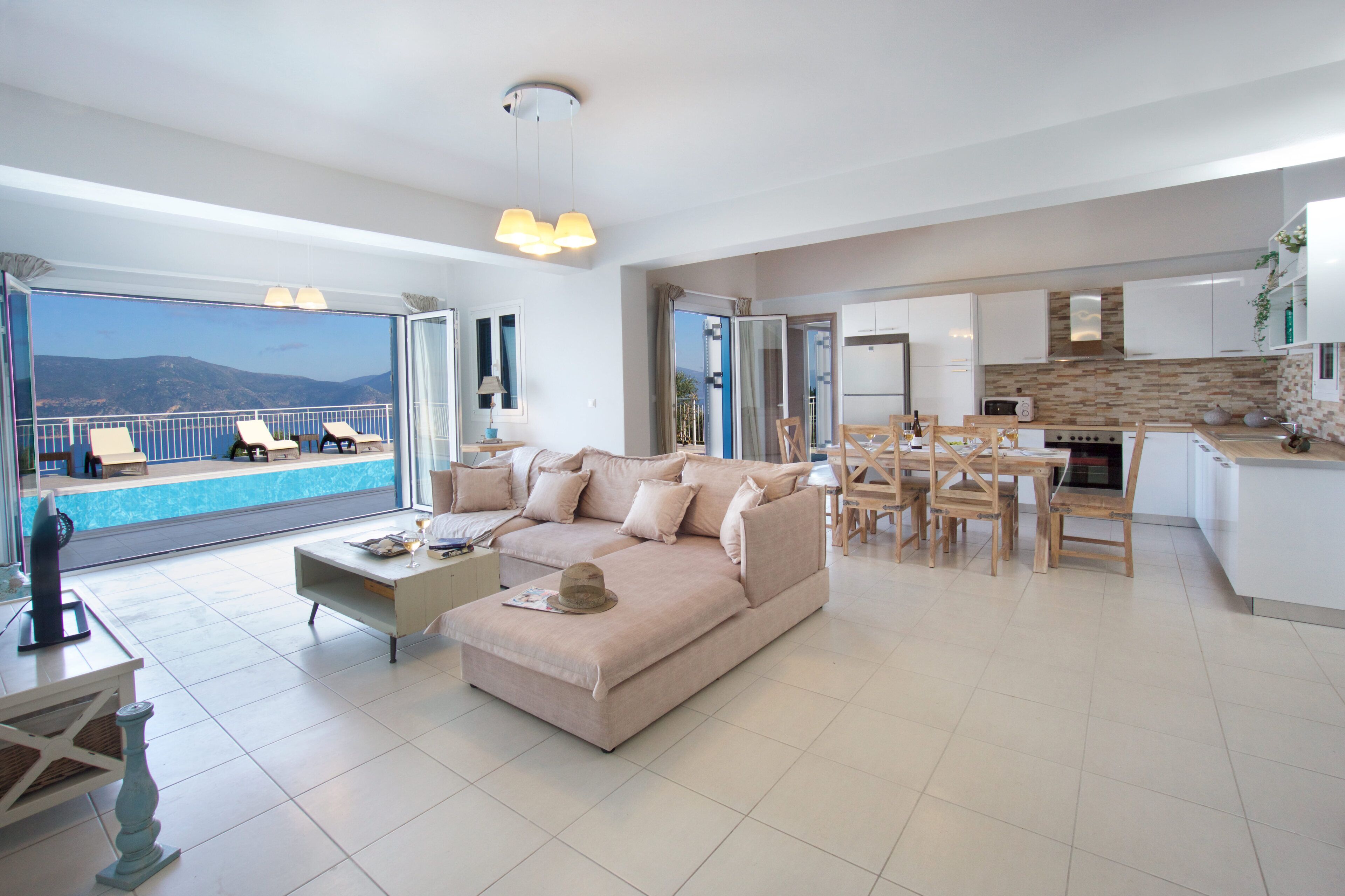 Luxury Villa with Breathtaking Sea Views, Private Pool, Near Fiskardo Bay