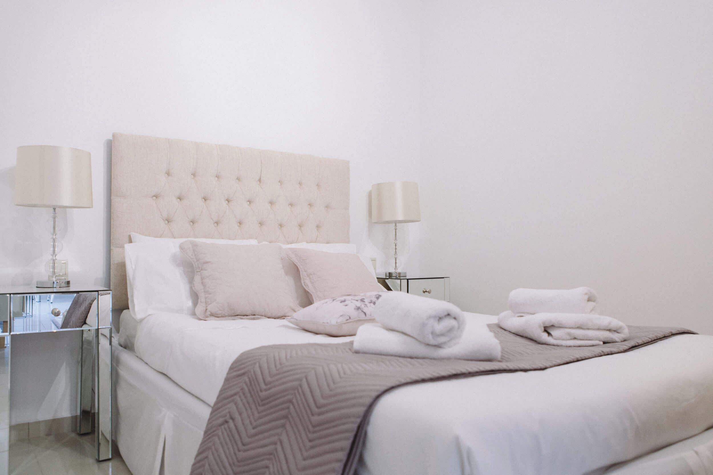 2 bedrooms, iron/ironing board, travel cot, WiFi