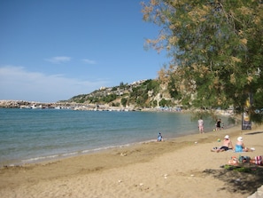 Beach nearby, beach towels