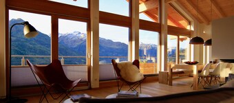 Luksus hytte (sover 12) i Bramberg på solrik beliggenhet med flott utsikt 