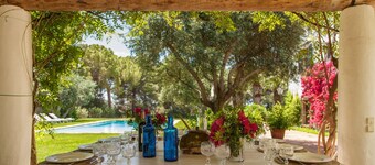 Masia Sitges Mas Peirot.  Autentica, Jardin/Parque Impresionante,  2 min. Playa