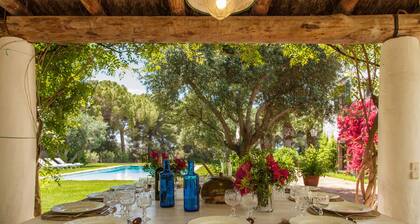 Masia Sitges Mas Peirot. Authentisch, Garten Beeindruckend, 2 min. Strand