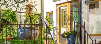 ZENJA - a solar house with a step to the caves of San canziano