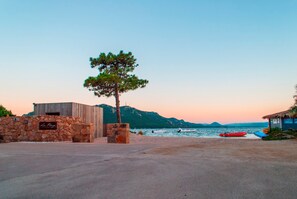 Sulla spiaggia