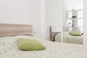 1 bedroom, iron/ironing board, travel crib, free WiFi