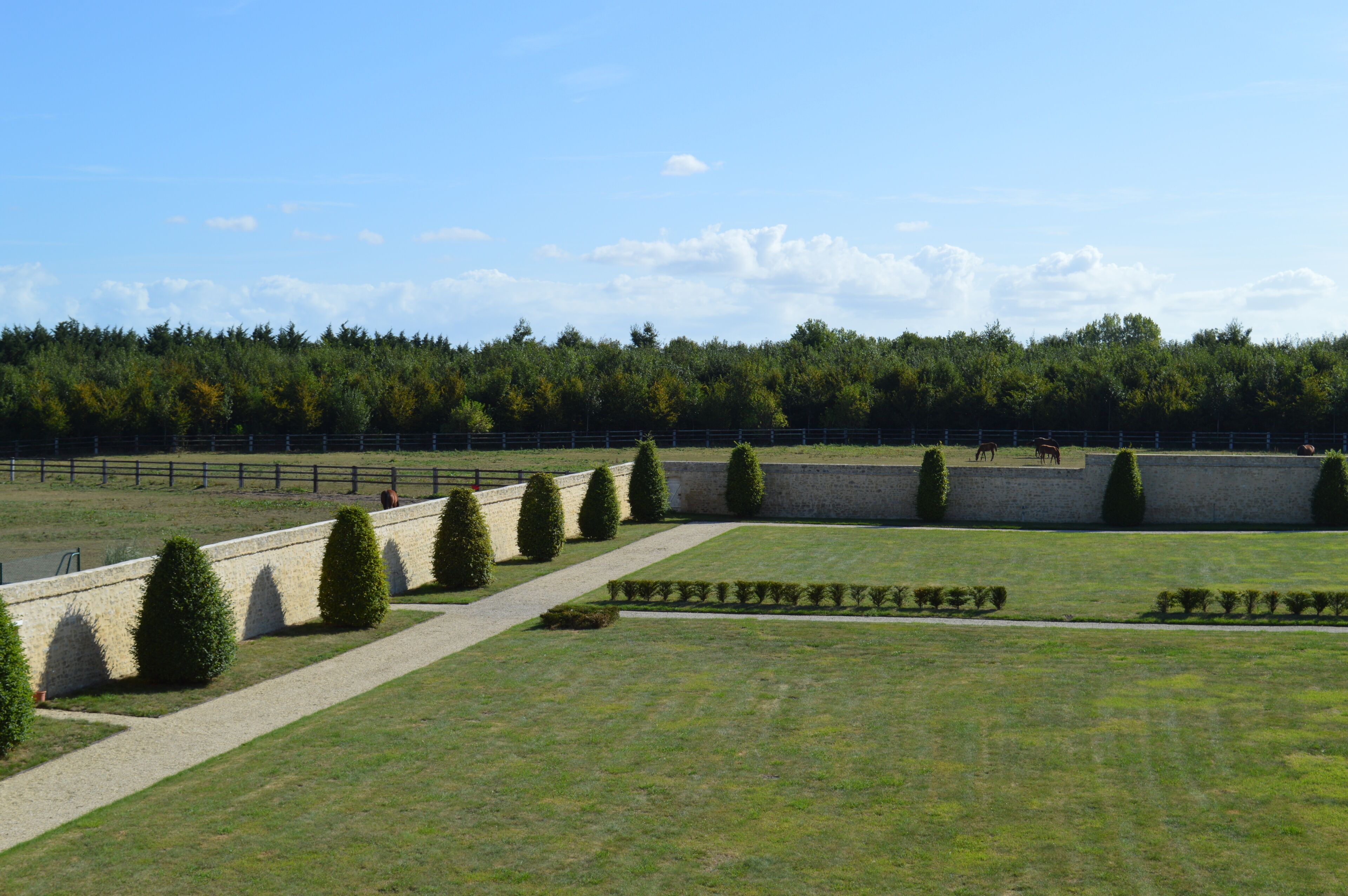 Enceinte de l’hébergement