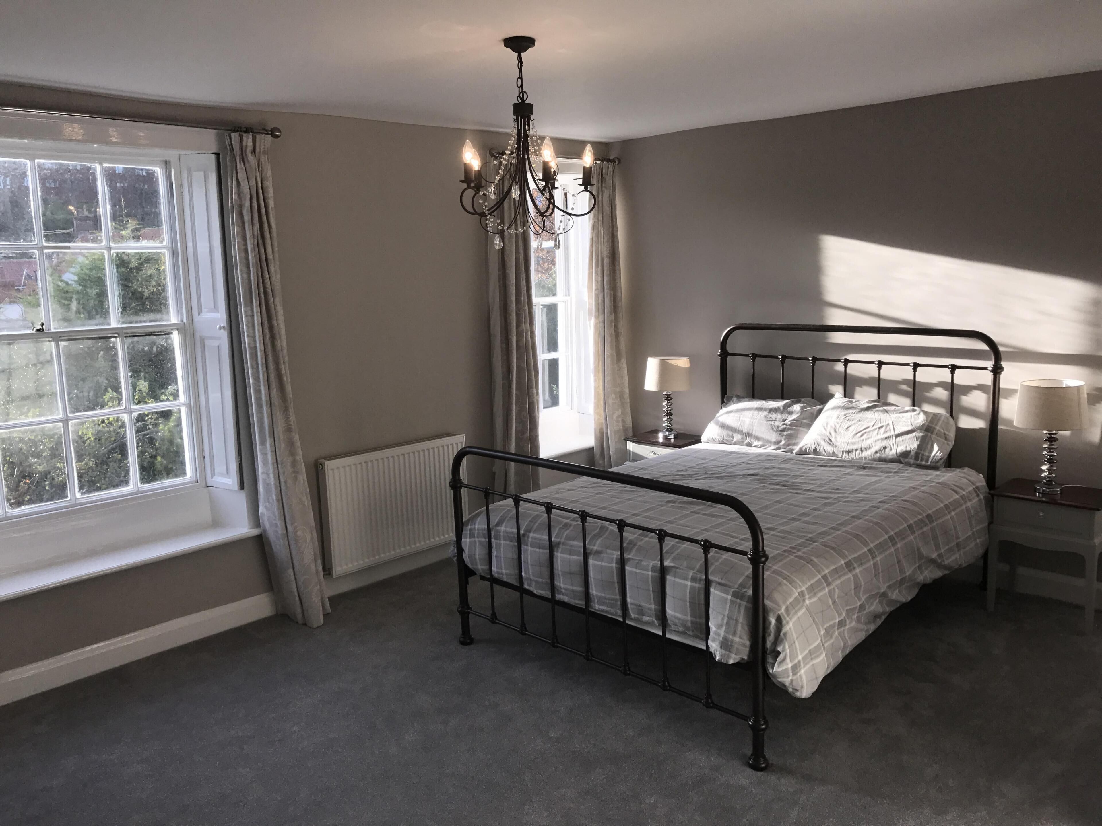 Unique old house in the heart of Whitby. Perfect location with parking .