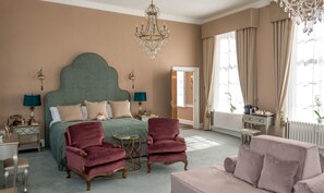 Empress Suite | Premium bedding, desk, laptop workspace, blackout drapes - Hawkstone Hall Hotel & Gardens (Shrewsbury)