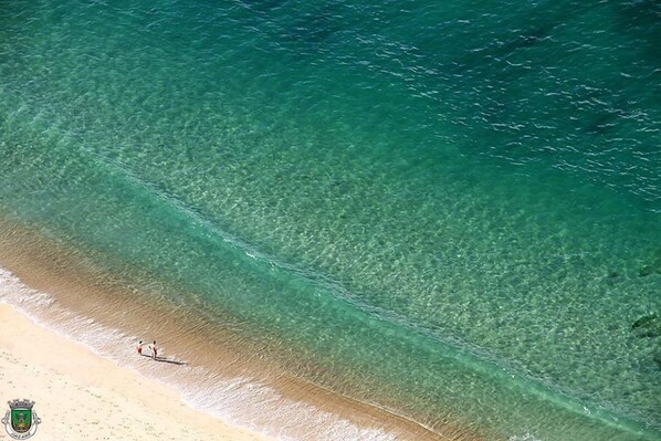 Perto da praia, toalhas de praia