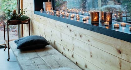 Unique Lodge with Industrial Designed Interior