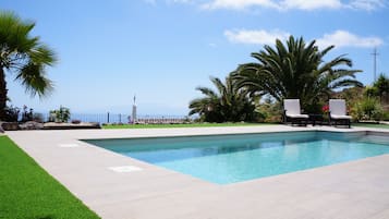 Una piscina riscaldata