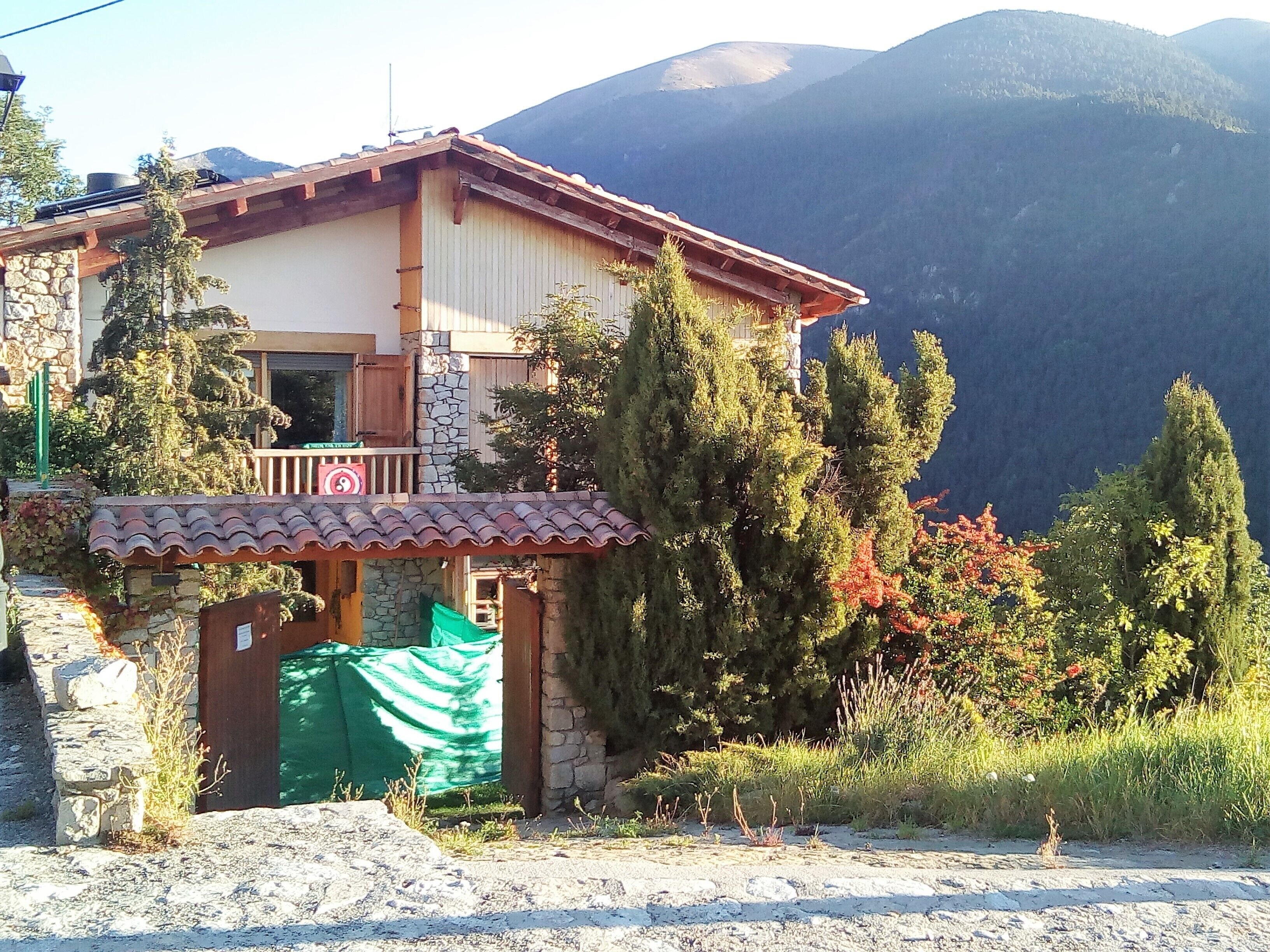 Detached house with garden