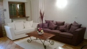 Televisión, reproductor de DVD, libros