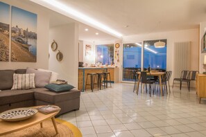 Living area - TD Villa Ponente Luxury Villa with Sea View Pool (Capitolo)