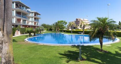 HAPPY - Apartment with shared pool in Oliva Nova.
