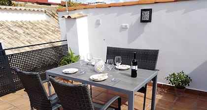 Nice house with large solarium in Cordoba